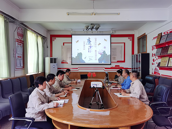 5月10日思廉日，渭河塑業(yè)公司開展“清風(fēng)伴行，廉潔潤心”主題黨日活動。.jpg