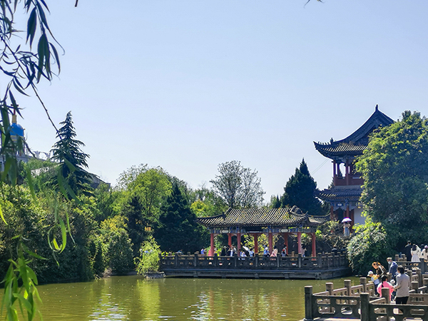 東湖內(nèi)湖之遠(yuǎn)觀凌虛臺(tái)，5月2日拍.jpg